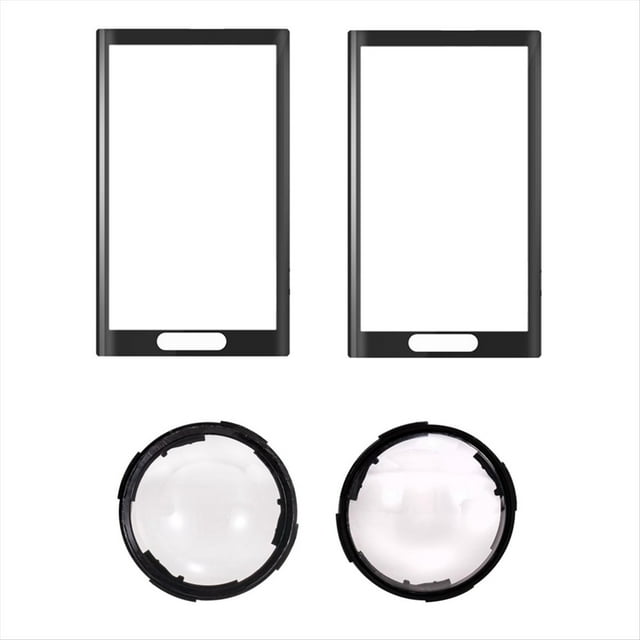 Actualice el Kit de Protector de Pantalla con Tapa Protectora de Lente para X4 Accesorios de Película Protectora de Pantalla de Vidrio Templado