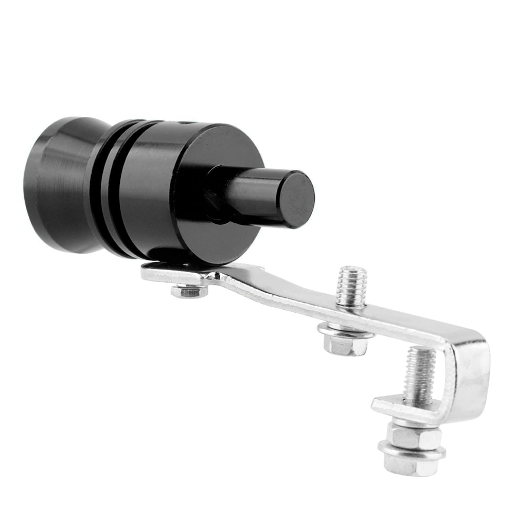 Black Turbo Whistle,Universal Car Exhaust Pipe Turbo Whistle for Automobile ATV SUV Auto Accessories