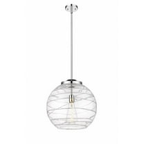 Innovations Lighting - Athens Deco Swirl - 1 Light Pendant In Industrial