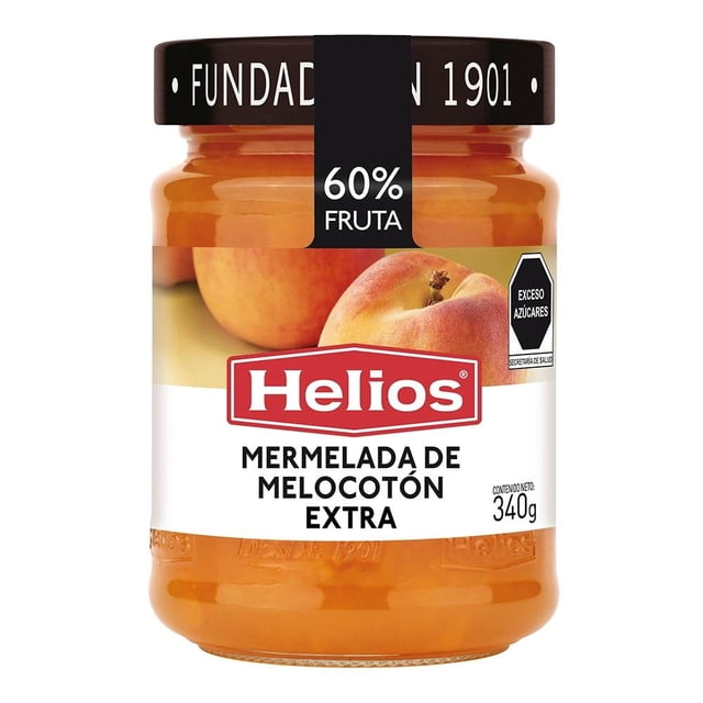 Mermelada de melocotón Helios extra 340 g