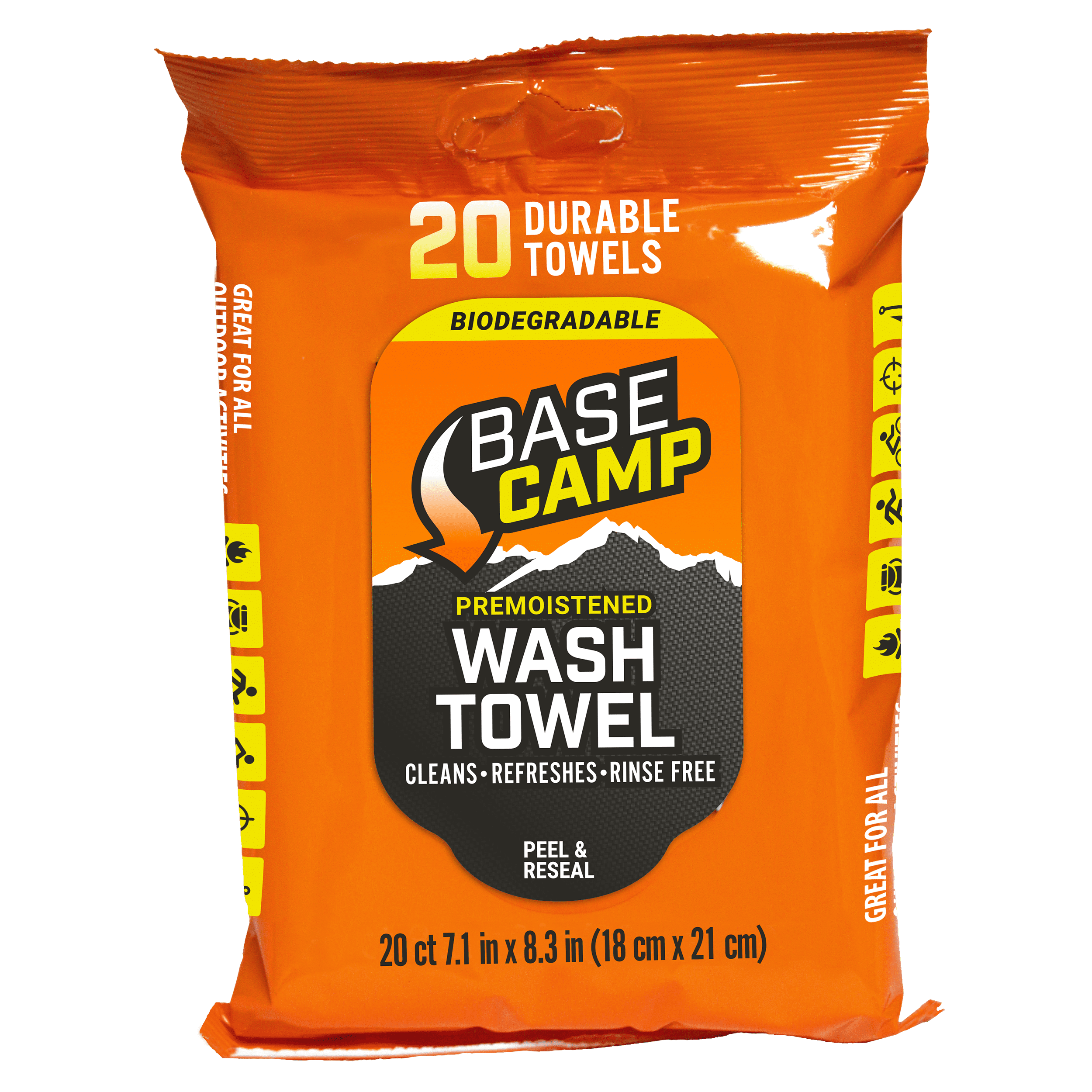 Camp Wash Towel Biodegradable Base Camp