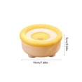 thumbnail image 3 of Automatic Floating Water Bowl for Pets, Gaqring Gentle on Pet Beard Foolproof to Clean, Leak Proof Large Capacity 1500ml Pet Water Dispenser for Cats Dogs, Yellow, 3 of 6