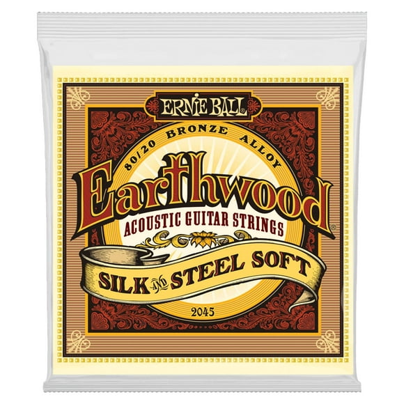 Cuerdas para guitarra acústica Ernie Ball Earthwood Silk and Steel