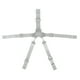 thumbnail image 1 of Correas para silla alta, arnés ajustable de 5 puntos, cinturón de seguridad para bebé con hebilla para cochecito, color gris, 1 of 14