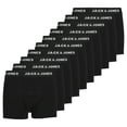 thumbnail image 1 of JACK&JONES Calzoncillos bóxer para niño, lote de 10 - JACHUEY TRUNKS, algodón elástico, logo en la cintura Negro 152, 1 of 3