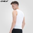 thumbnail image 5 of CHEJI-Camisetas de ciclismo para hombre, chaleco corto sin mangas, secado rápido, transpirable, antisudor, camisetas de verano, alta calidad, 5 of 5