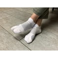 thumbnail image 4 of Bunion Cushion & Pain Relief Therapeutic Socks - Split Toe - Gentle Compression for Enhanced Circulation (Grey, 3 Pair, Large), 4 of 10