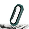 thumbnail image 4 of For Xiaomi Mi Band 6 / 5 / 4 / 3 PC + Tempered Glass Watch Case(Black),iPhone 14 Pro Max, 4 of 5