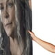 thumbnail image 4 of Cortina de ducha de tela de poliéster impermeable The Walking Dead, decoración de baño, kit de cortina de ducha con ganchos, 72 x 72 pulgadas, 4 of 7