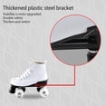 thumbnail image 5 of Patines LED de 4 ruedas Patines de doble hilera de cuero PU Patines de ruedas unisex duraderos y cómodos, 5 of 5