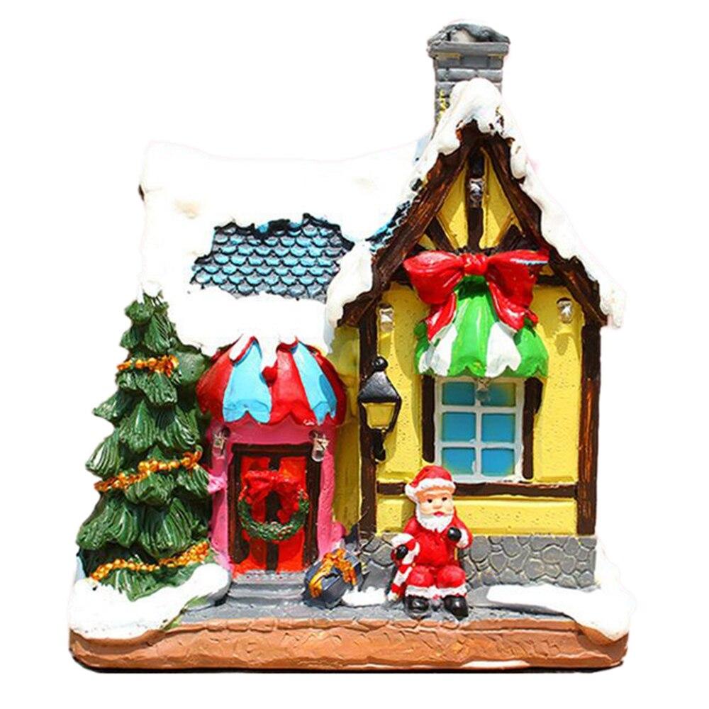 Christmas Sale! Christmas Village Houses Christmas Decorations LED
