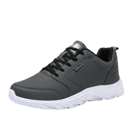 

Fsqjgq Mens Shoes 11.5 Men Size 12 Shoes Lace Up shoes Boots for Men Work Fashion Summer Autumn Men Flat Lightweight Comfortable Casual Lace Up Solid Color Casual Shoes for Men