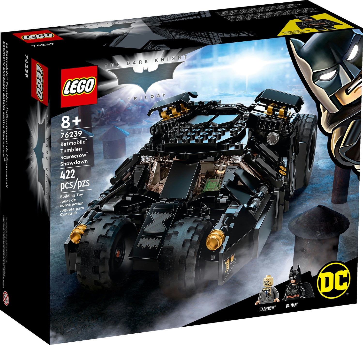 LEGO® The Dark Knight Batmobile Tumbler Scarecrow Showdown Building Set,  422 pc - Fred Meyer