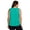 Porcelain Green, variant on Active Women's Plus Size Quick Dry Sleeveless Workout Top with Mesh Panels