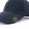thumbnail image 4 of Golf Hat Clip with Ball Marker Holder, Metal Hat Visor Clip for Golfers, Durable Golf Accessory for Men, Practical Golf Gift for Dad, Funny Golf Novelty Gift Idea for Tournament, 4 of 6