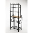 thumbnail image 4 of Boraam Praha 4 Shelf Baker's Rack in Black, 4 of 5
