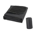 thumbnail image 3 of Colcha de mochilas de mochilas de mento almohadilla de picnic de manta al aire libre multifuncional Negro, 3 of 8