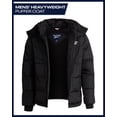 thumbnail image 3 of Chaqueta de invierno para hombre Reebok acolchada, aislante, con capucha, negra, talla L, 3 of 7