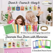 Fujifilm Instax Mini 12 Instant Camera with Case, 20 Fuji Films, Decoration Stickers, Frames, Photo Album and More Accessory kit (Blossom Pink)