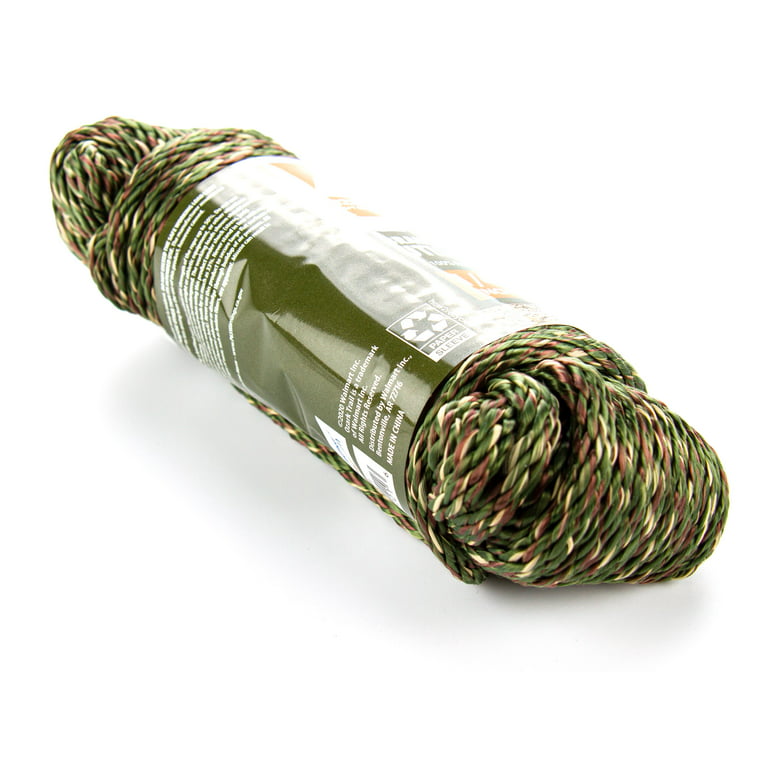 Atwood Rope 100 ft. Braided Utility Rope - Camo