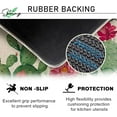 thumbnail image 2 of Spring Summer Cactus Kitchen Rugs Set of 2, Sweet Home Green Succulents Plant Red Flower Butterfly Kitchen Mats Decor, Seasonal Floor Door Mat Home Decorations -17x30 and 17x47 Inch, 2 of 5