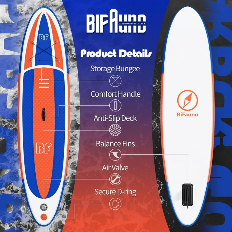 Bifanuo Inflatable Stand Up Paddle Board with SUP