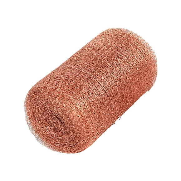 Luzkey Copper Mesh Rodent Control Flexible Professional 10 Meters Blocking for Hole Wire Screen Roll for Distillation Gardening Home