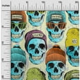 thumbnail image 1 of oneOone Georgette Viscose Primrose Fabric Skull Diy Clothing Quilting Fabric Print Fabric By Yard 42 Inch Wide, 1 of 1