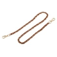 thumbnail image 1 of Unique Bargains Purse Chain Strap, 24' Purse Strap Shoulder Bag Replacement Strap, Brown&Gold, 1 of 6