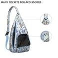 thumbnail image 4 of Abstract Tribal Sling Backpack - Ethnic Pattern Crossbody Bag, Durable Hiking Pack, 4 of 4