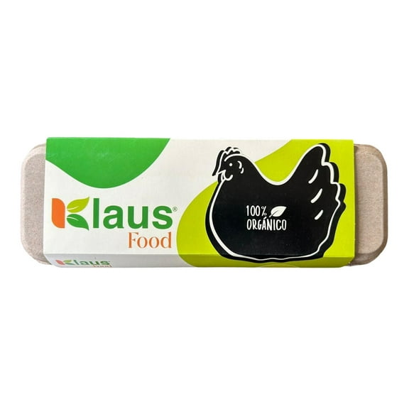 Huevo Orgánico Klaus Food Blanco 12 pzas
