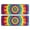 Rainbow Tie Dye, variant on Kitchen Rugs Sets Of 2,Rainbow Tie Dye Concentric Circles Anti Fatigue Kitchen Mat Rugs Non Slip Washable,Decorative Kitchen Floor Mats for Kitchen,Sink,Laundry,17"x47"+17"x47"