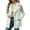 Mint Green(Ladies Vests), variant on LUVDA Fleece Lapel Vest for Women - Button Up Sleeveless Warm Jacket with Pockets for Casual Outdoor Fall Winter Layering