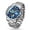 White Steel-Blue Surface, variant on Mens Gold Watch Luxury BusinessQuartz Wristwatch 42mm WaterproofStainless Steel LuminousChronograph Style Dress Watch forMen