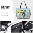 thumbnail image 4 of Defioc A Funny Little Dalmatian Puppy Pattern Beach Bag for Women - Large Beach Tote Bag Waterproof Sandproof Swim Pool Bag Everyday Bag Handbags with Zipper, 4 of 6