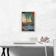 thumbnail image 2 of ARTCANVAS Yatsumi Bridge Canvas Art Print by Utagawa Hiroshige - Size: 18" x 12" (0.75" Deep), 2 of 9