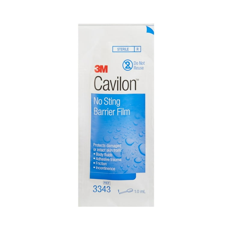 3M Cavilon No Sting Skin Barrier Applicator 1 mL Sterile 3M Cavilon No Sting Skin Barrier Applicator 1 mL Sterile