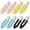 Yellow, Blue, Pink, Black, variant on 8Pcs No Bend No Crease Hair Clips- Styling Duck Bill Clips Alligator Hair Barrettes for Styling Sectioning, Small Gifts for Women Girls Salon Hairstyle Hairdressing Bangs Waves, Black & Pink