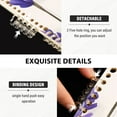 thumbnail image 3 of FORMRS 1-Subject Spiral Notebook 8" x 5" College Ruled 60 Refillable Sheet A5 Hard Cover, 2 Pack, Lavender Pattern, 3 of 7