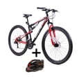 thumbnail image 1 of Combo Bicicleta Benotto Blackcomb R29 con Casco Negro/Rojo negro, 1 of 6