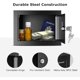 thumbnail image 5 of Caja de seguridad con cerradura con llave, caja de seguridad para dinero en acero, caja de seguridad oculta pequeña de 0,22 pies cúbicos para el hogar, caja de seguridad con cerradura con llaves para, 5 of 7