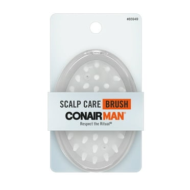 ConairMAN® Scalp Shampoo Massage Brush, Gray, 1 Count
