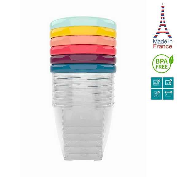 Babymoov Baby Bowls - Set of 4 4oz Bowls