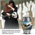 thumbnail image 4 of JAGASY Flying Eagle Urn for Ashes for Women - Mountain Tree Small Urn for Ashes Adult Male - Keepsake Mini Cremation Urns for Sister - Tiny Funeral Urns for Girl - (3 Inch), 4 of 7