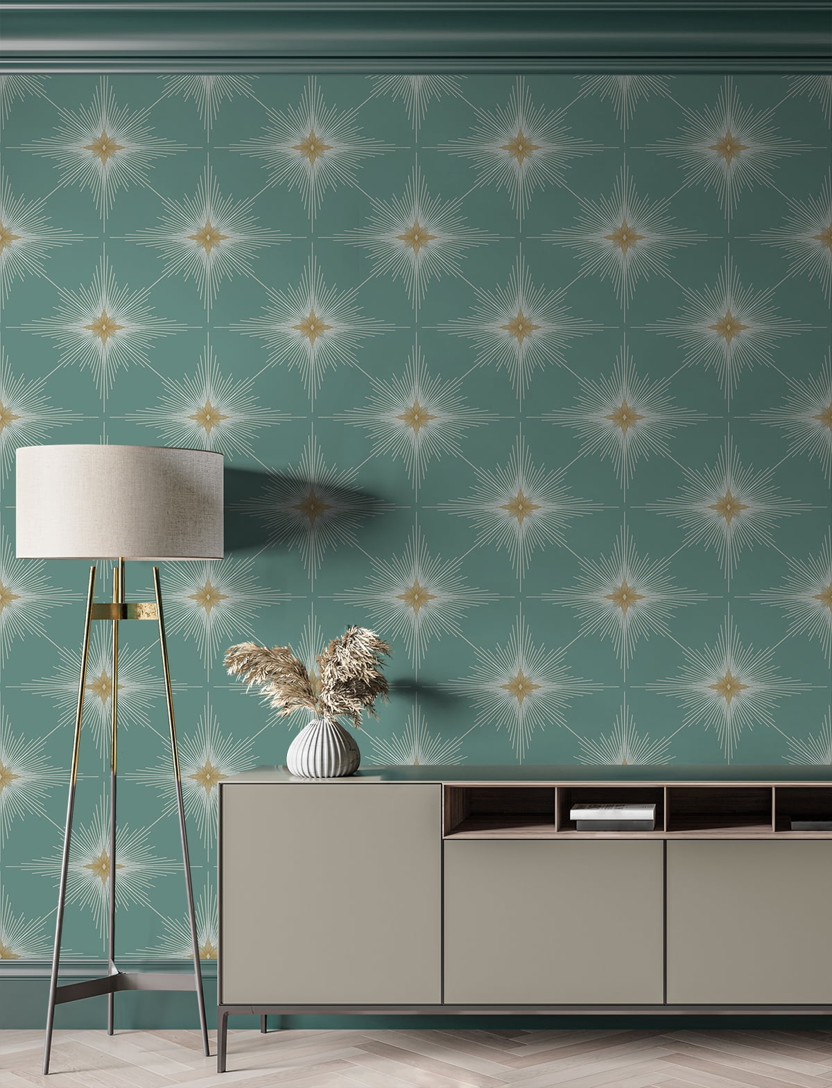 NextWall Seabreeze Stellar Geo Peel and Stick Wallpaper