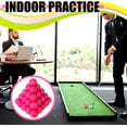 thumbnail image 5 of BlinkLLX 40 Pcs Foam Golf Practice Balls Bulk Realistic Feel Limited Flight Training Balls Soft for Outdoor Swing Indoor Backyard Training, 5 of 14