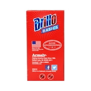 Brillo Basics Steel Wool Scrub Pads, 8-ct. Box - 2 Pack