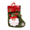 thumbnail image 3 of Xuniizn Christmas Stockings Bulk, Assorted Festive Xmas Stockings for Fireplace Mantel Decor, Traditional Holiday Ornaments, Christmas Decorations for Home, Cloth, 3 of 6