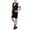 Black, variant on Cethrio Boys Outfit Sets, School Uniform Cotton Summer Formal Boys' Clothing Sets Black Size 10-12