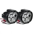 thumbnail image 1 of 2pcs 6 Led Motorcycle Light Headlight Assembly 10w 1000lm Universal Scooter Atv Fog 6000k White Car, 1 of 5